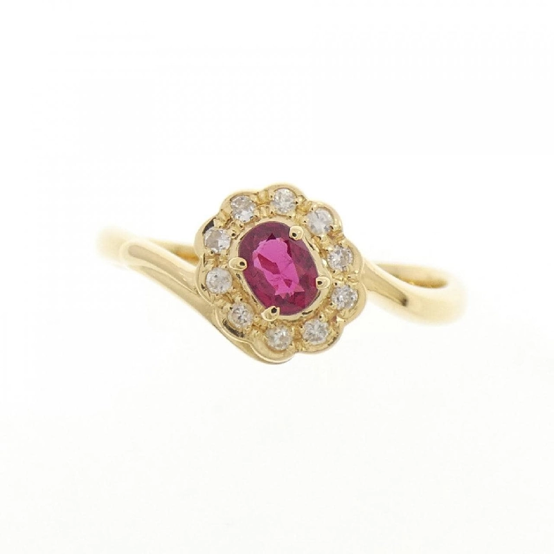 Nhẫn Ruby K18YG 0.20CT - Hàng hiệu Chính hãng 852210