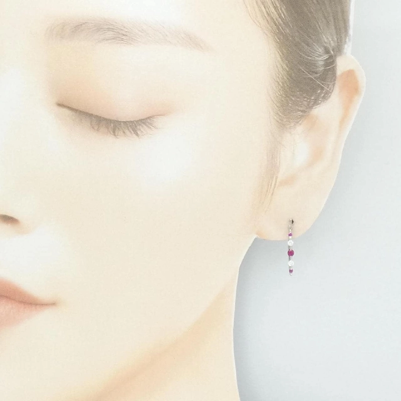 PT900 Bông tai Ruby 0.22CT - Hàng hiệu Chính hãng 875843