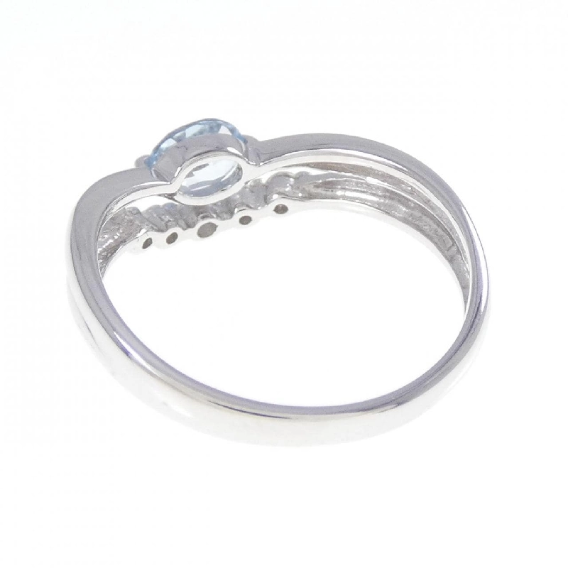 Nhẫn Aquamarine K18WG - Hàng hiệu Authentic 849482