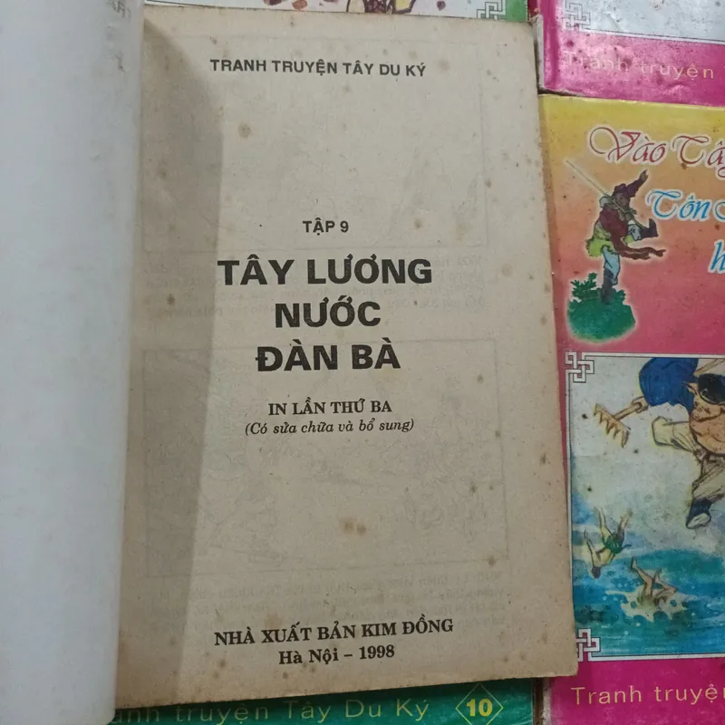 Tranh Truyện Tây Du Ký trọn bộ 17 tập. 715539