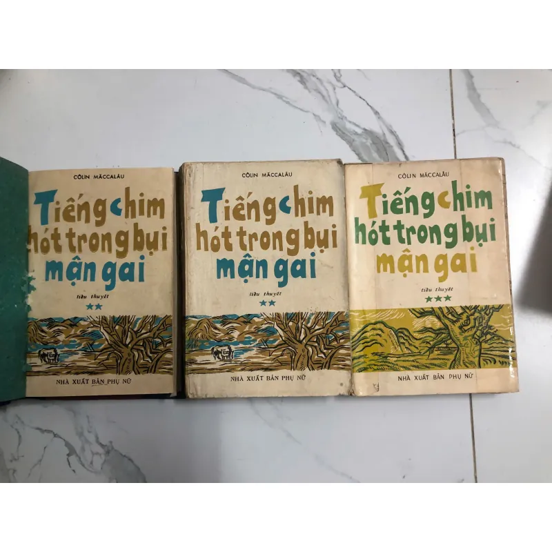 Tiếng chim hót trong bụi mận gai – Colleen McCullough - bộ 3 tập đủ 732603