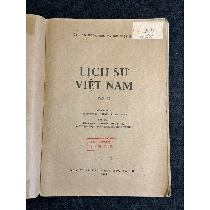 LỊCH SỬ VIỆT NAM (TRỌN BỘ 2/2) 446990