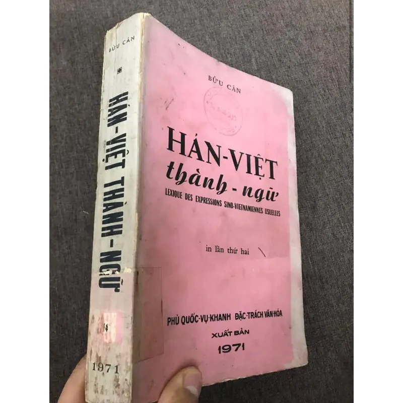 Hán Việt thành ngữ - Bửu Cân (1971) 737288
