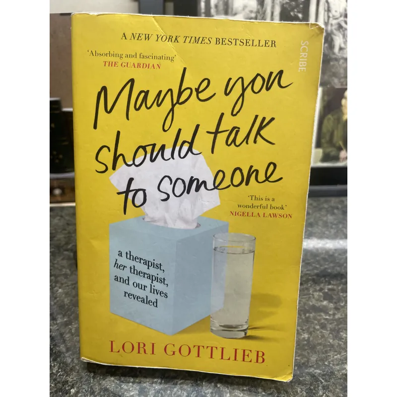 Maybe you should talk to someone Lori Gottlieb 734142