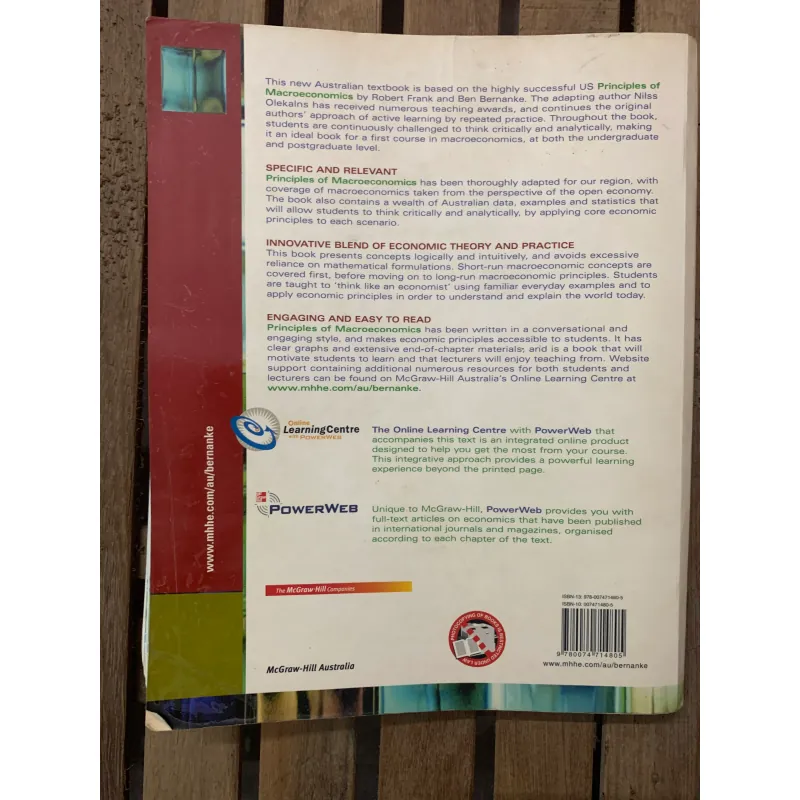 Principles of Macroeconomics - Ben S. Bernanke - Nilss Olekalns - Robert H. Frank 973251