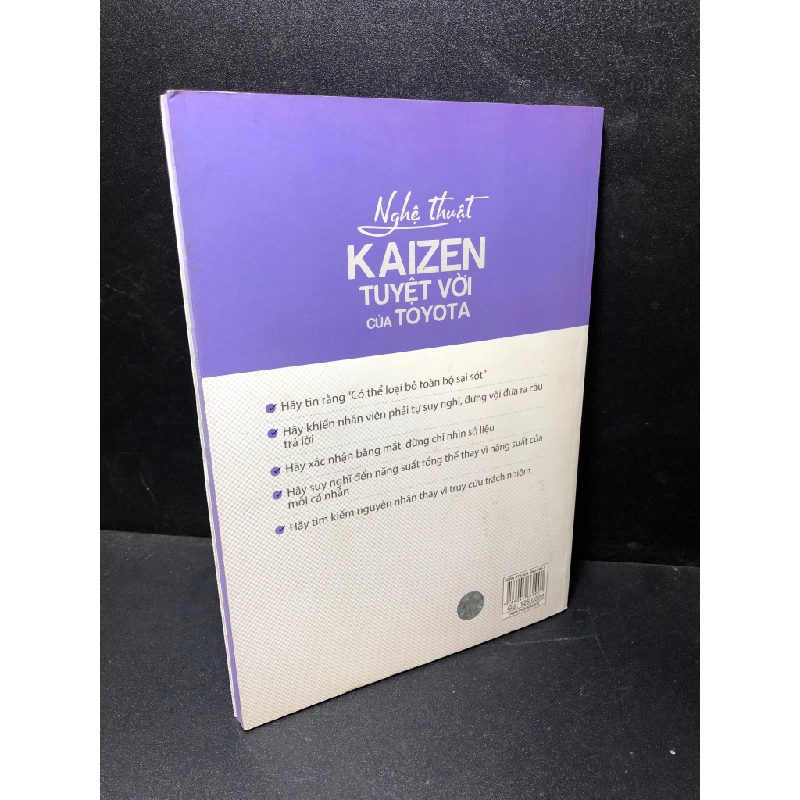 Nghệ thuật Kaizen tuyệt vời của Toyota 2019 Yoshihito wakamatsu mới 85% bẩn bìa HPB.HCM1811 29000
