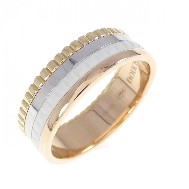 Boucheron Quatre White Small Ring - Hàng hiệu Authentic 837513