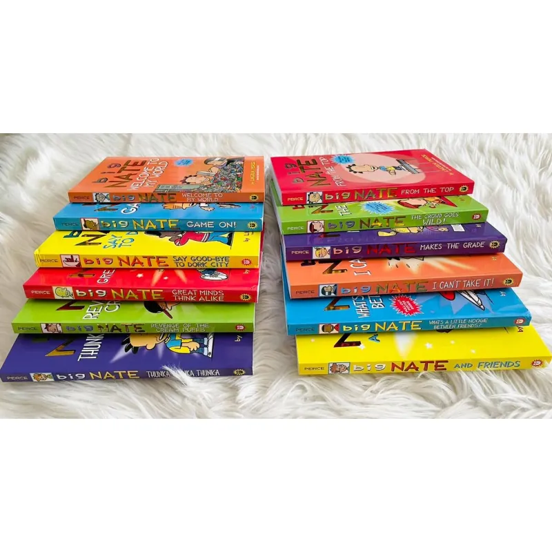 TRUYỆN TRANH -  BIG NATE – BẢN MÀU 12 CUỐN TẶNG FILE NGHE 745684