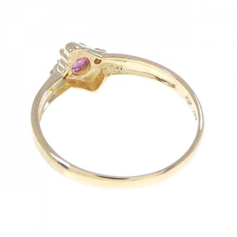 Nhẫn Ruby K18YG - Hàng hiệu Chính hãng 855205