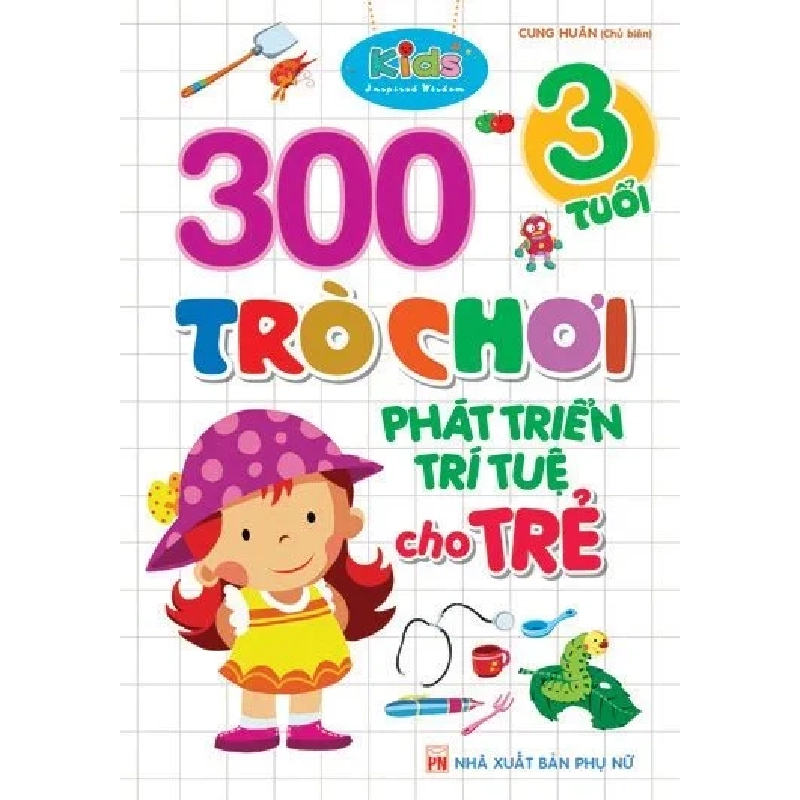 300 trò chơi phát triển trí tuệ cho trẻ 3 tuổi (HH) Mới 100% HCM.PO Độc quyền - Thiếu nhi 177211