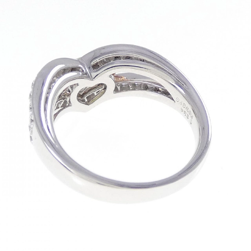 Nhẫn kim cương hình trái tim K18WG/K18PG 0.742CT - Hàng hiệu Chính hãng 851345