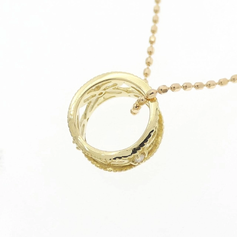 K18YG Dây chuyền kim cương 0.02CT - Hàng hiệu Chính hãng 858376