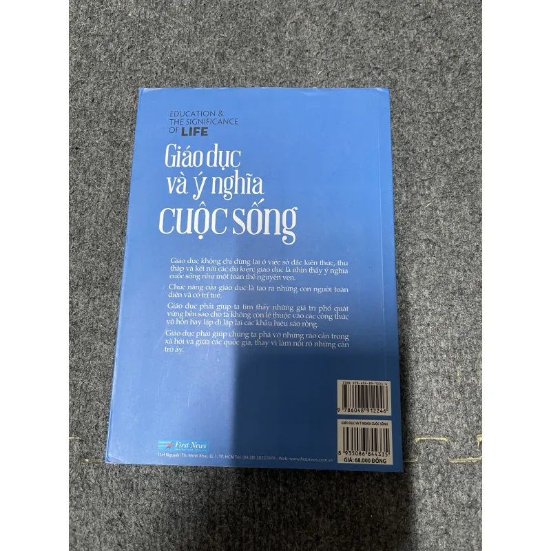 Giáo dục và ý nghĩa cuộc sống - J.krishnamutri (c47) 927102