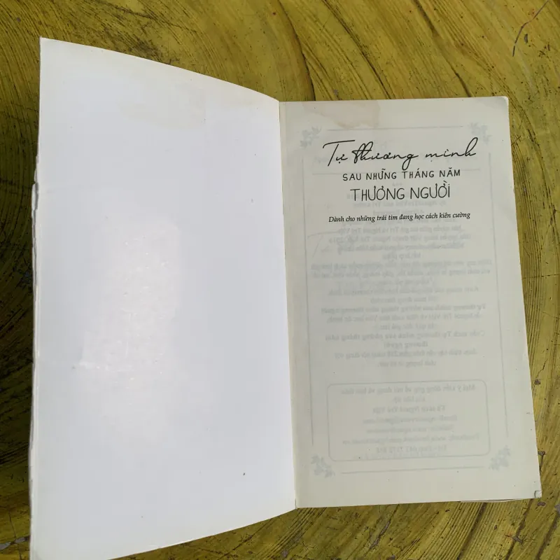 COMBO TỰ THƯƠNG MÌNH SAU NHỮNG THÁNG NĂM THƯƠNG NGƯỜI & NHƯ LÀ NÓI HỘ 746697