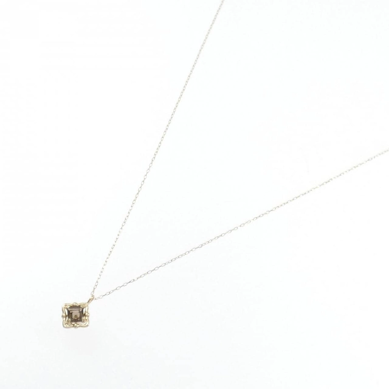 K10YG Đá quý khói Necklace - Hàng hiệu Authentic 857720