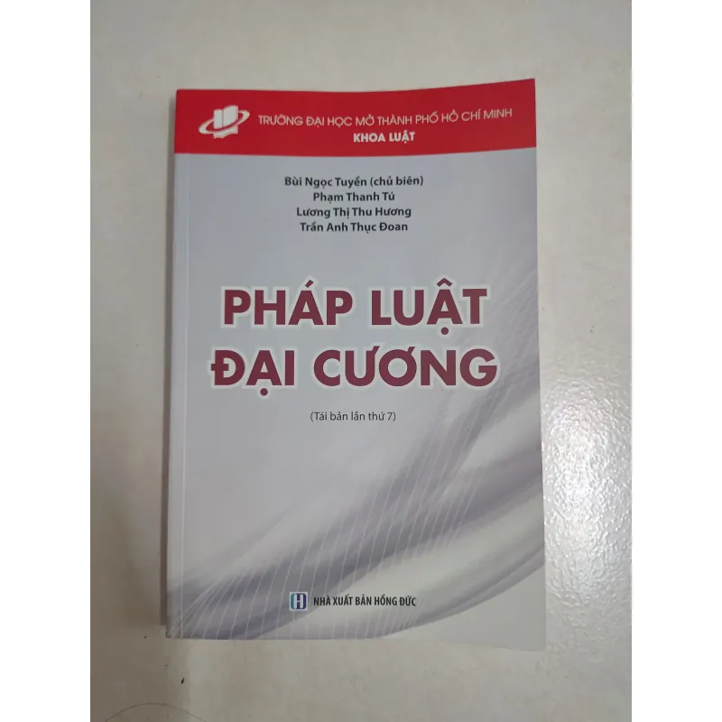 Sách Pháp Luật Đại Cương - Trường Đại Học Mở TP.HCM mới 90% 997310