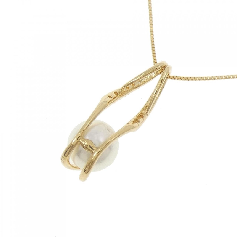 K18YG Chuỗi ngọc trai Akoya 7.7mm - Hàng hiệu Chính hãng 855731