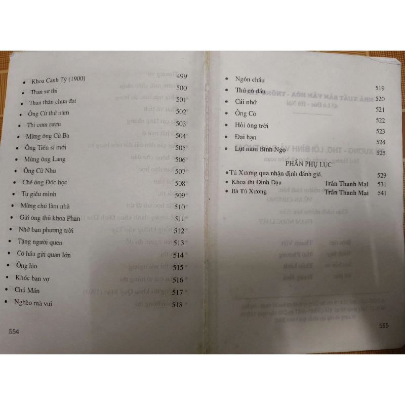 Tú Xương thơ, lời bình và giai thoại - 2000 - 554 trang VĂN HỌC ANTQ1301 762973