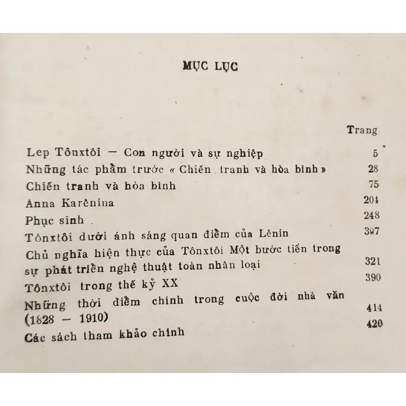 Chuyên luận Lev Tolstoy (PGS Nguyễn Trương Lịch) - 422 trang 735449