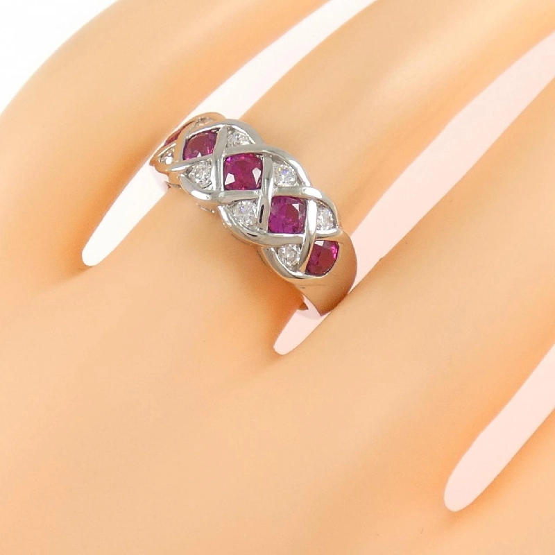 Nhẫn Ruby PT900 0.96CT - Hàng hiệu Chính hãng 854400