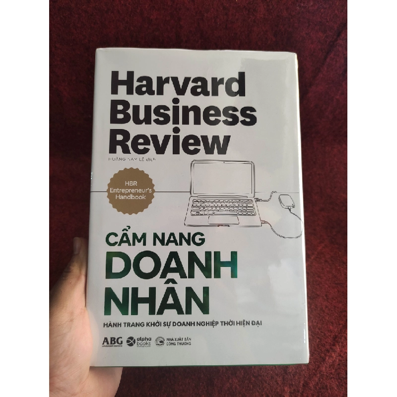 Cẩm nang doanh nhân - Hành trình khởi sự doanh nghiệp thời hiện đại bìa cứng 100% 40389