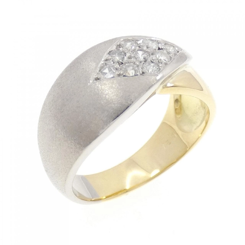 Nhẫn kim cương Pave PT850/K18YG 0.21CT 670187