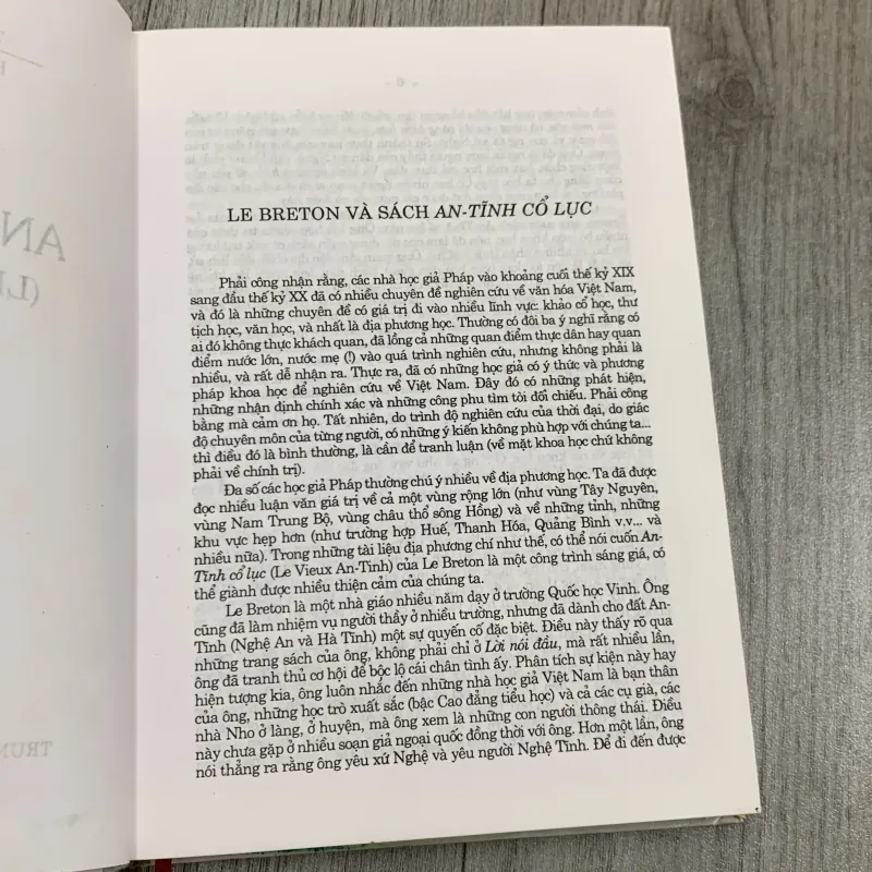 An tĩnh cổ lục - hippolyte le breton. 3b2 777812