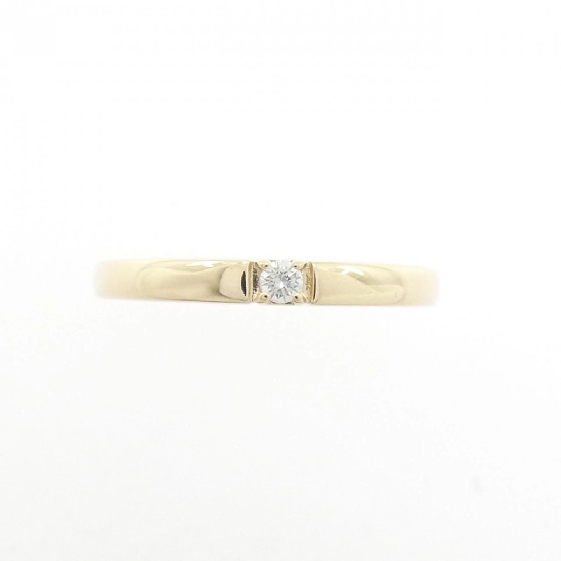 Nhẫn kim cương K10YG - Hàng hiệu Authentic 848078