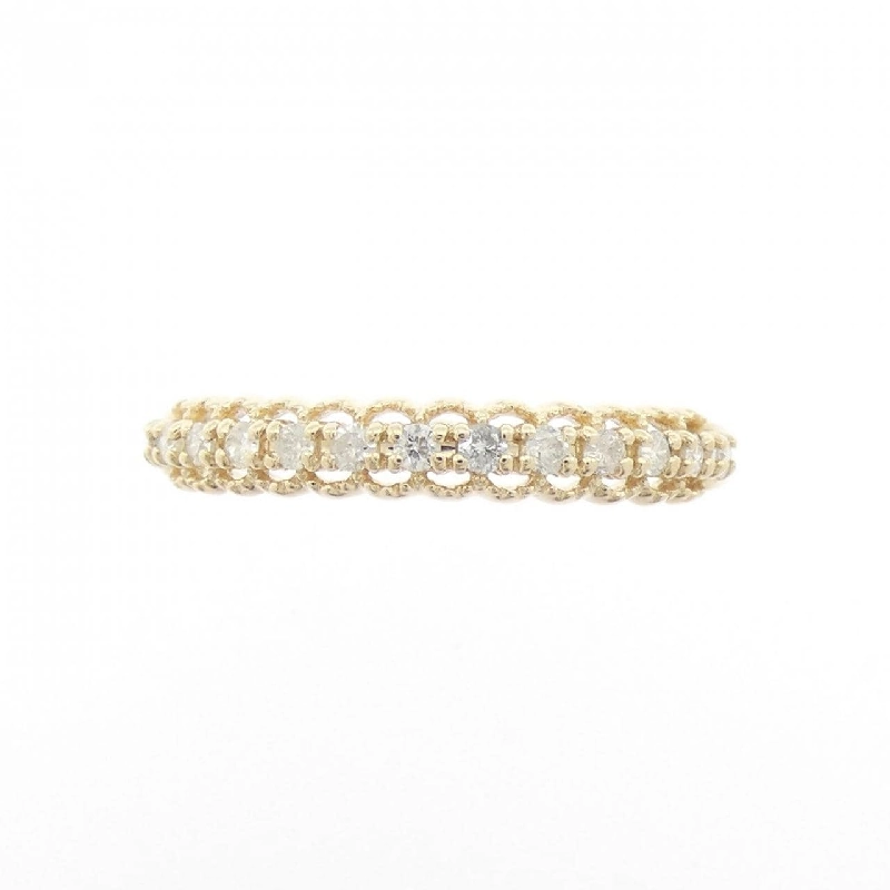 Nhẫn kim cương K10YG 0.14CT - Hàng hiệu Authentic 848898