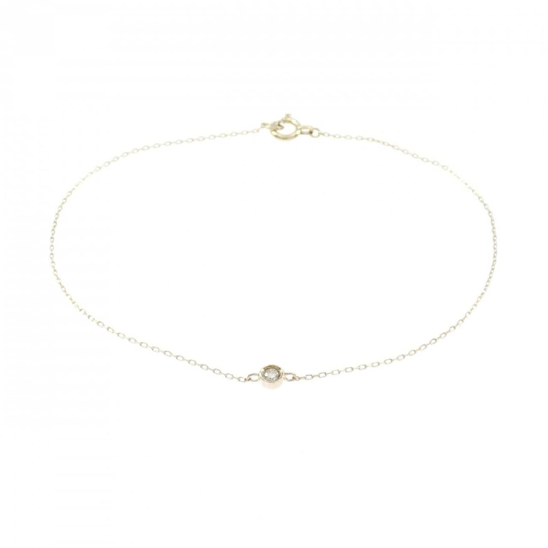 K10YG Vòng tay kim cương 0.03CT - Hàng hiệu Chính hãng 871940