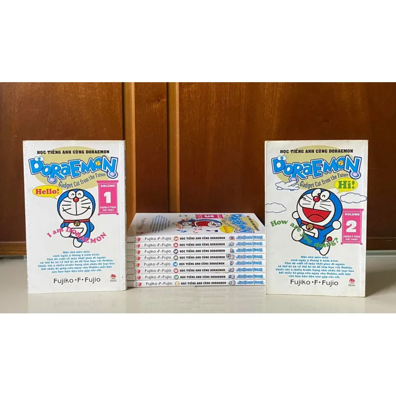 [Truyện Tranh Manga] Doraemon Song Ngữ Anh Việt (Trọn Bộ 10/10 Tập - Fujiko F. Fujio) 800250