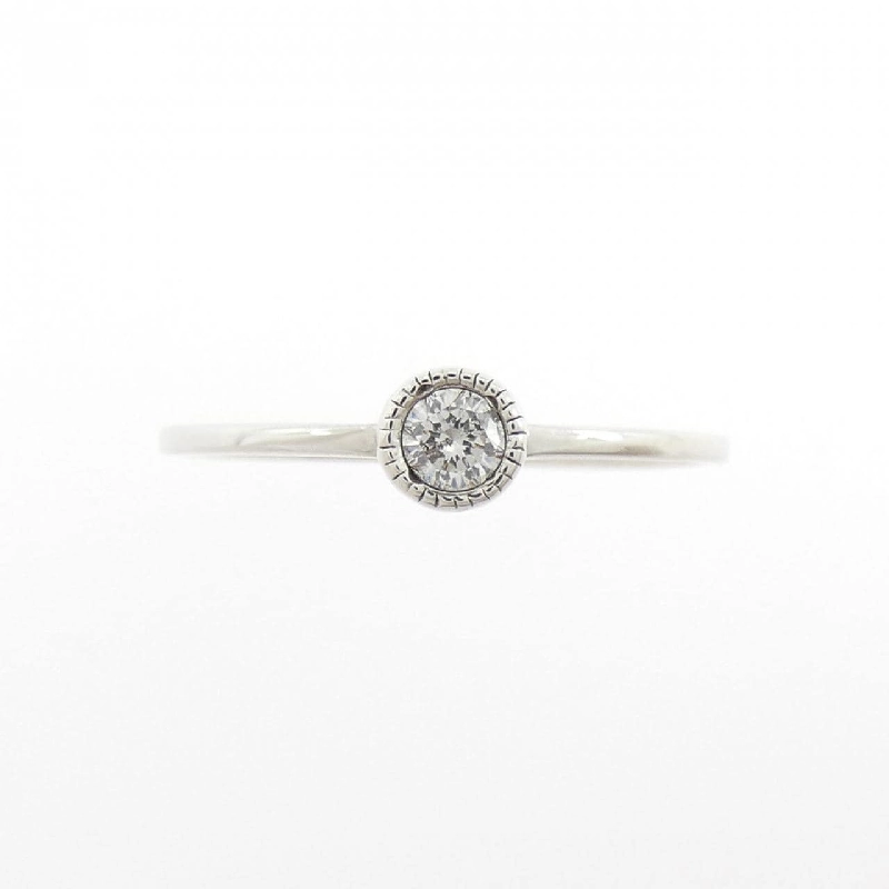 Nhẫn kim cương Solitaire K10WG 0.08CT - Hàng hiệu Chính hãng 848414