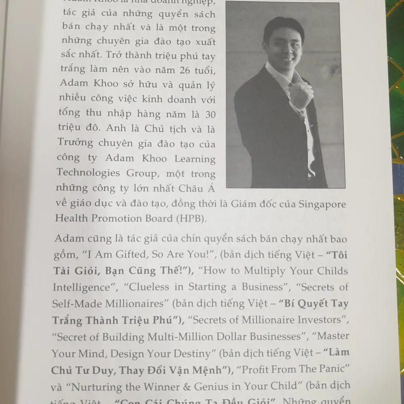 Bí quyết tay trắng thành triệu phú Adam Khoo 569681