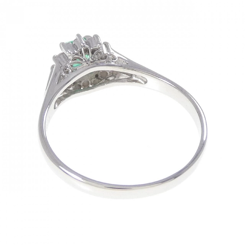 Nhẫn Emerald PT900 0.31CT - Hàng hiệu Authentic 852833
