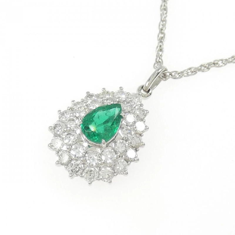 Dây chuyền ngọc lục bảo PT900/PT850 0.61CT - Hàng hiệu Authentic 859773