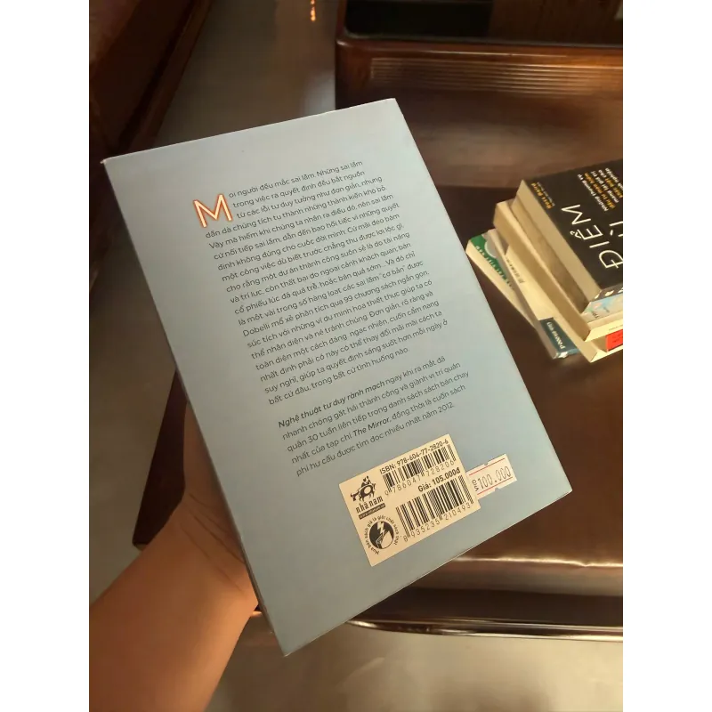 Nghệ Thuật Tư Duy Rành Mạch – Rolf Dobelli- K2 1000846