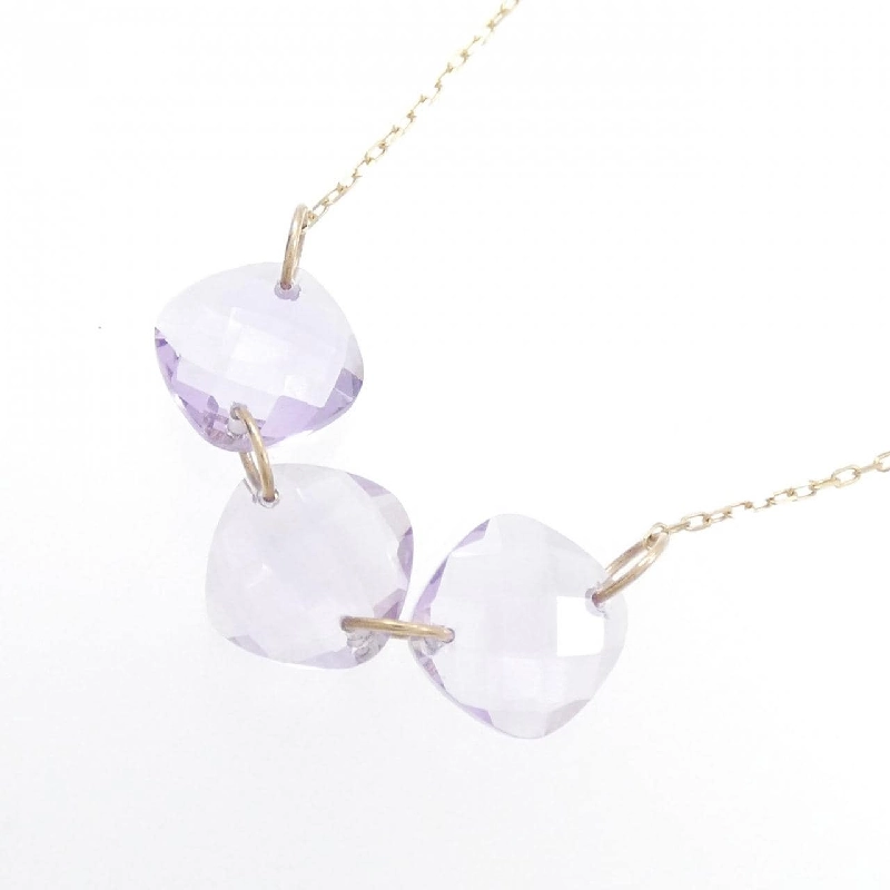 K10YG Amethyst Necklace - Hàng hiệu Authentic 861043