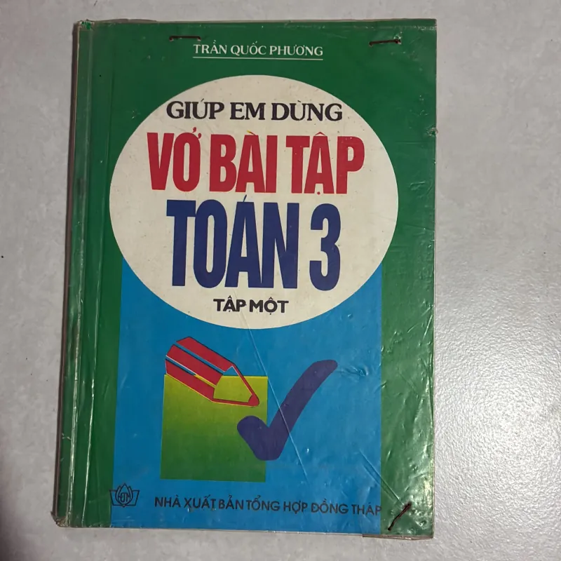 Giúp em dùng vở bài tập Toán 3 - Tập 1 - 1995s 779117