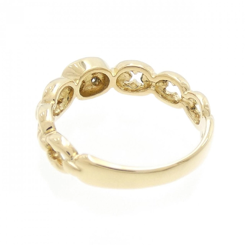 Nhẫn kim cương K18YG 0.05CT 670330