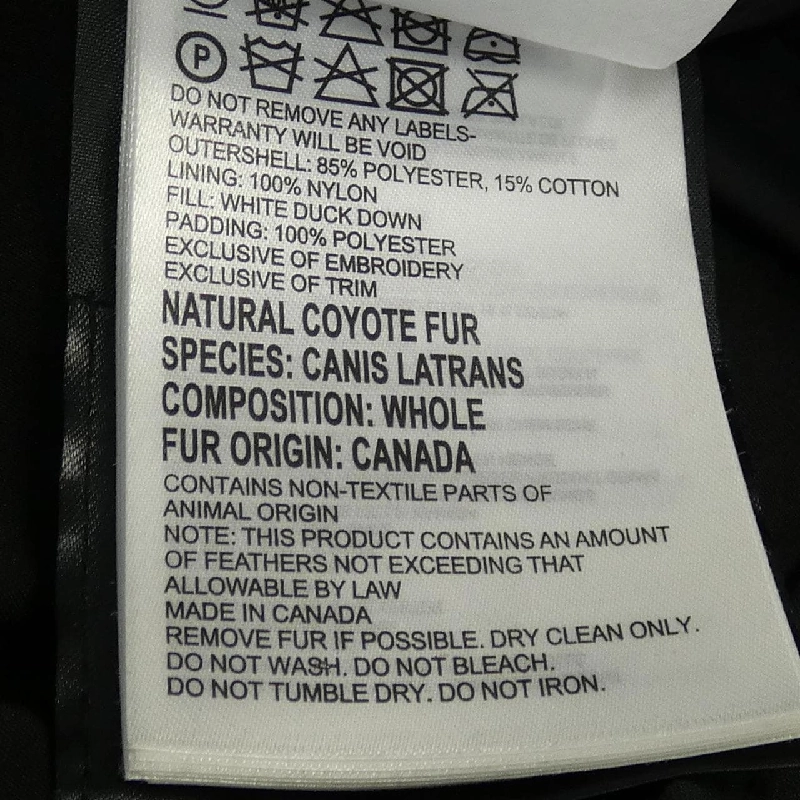 【Khuyến mãi】Áo khoác lông vũ Canada Goose 641715