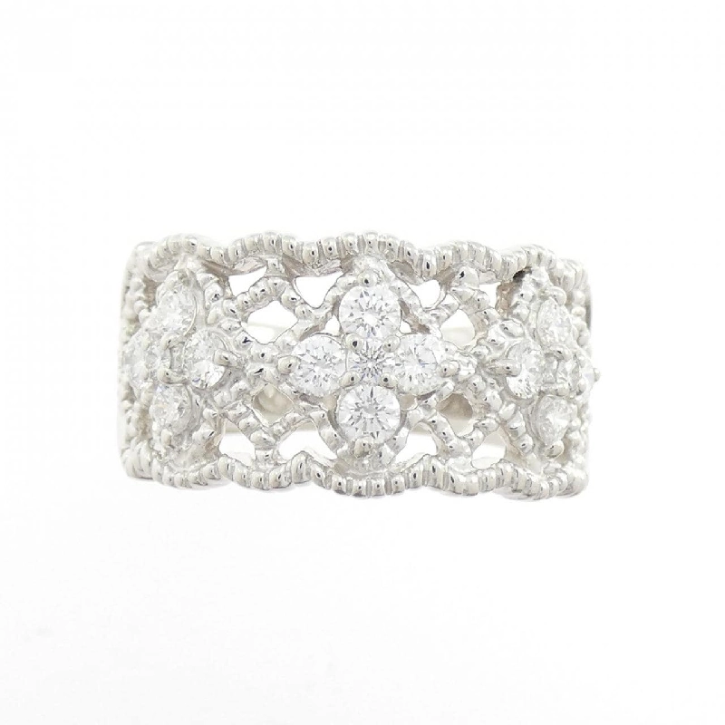 Nhẫn kim cương hoa PT900 0.60CT - Hàng hiệu Authentic 853437