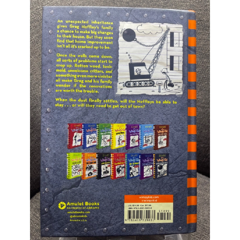 Wrecking ball mới 90% truyện ngoại văn và thiếu nhi Diary of a wimpy kid HPB1505 459166