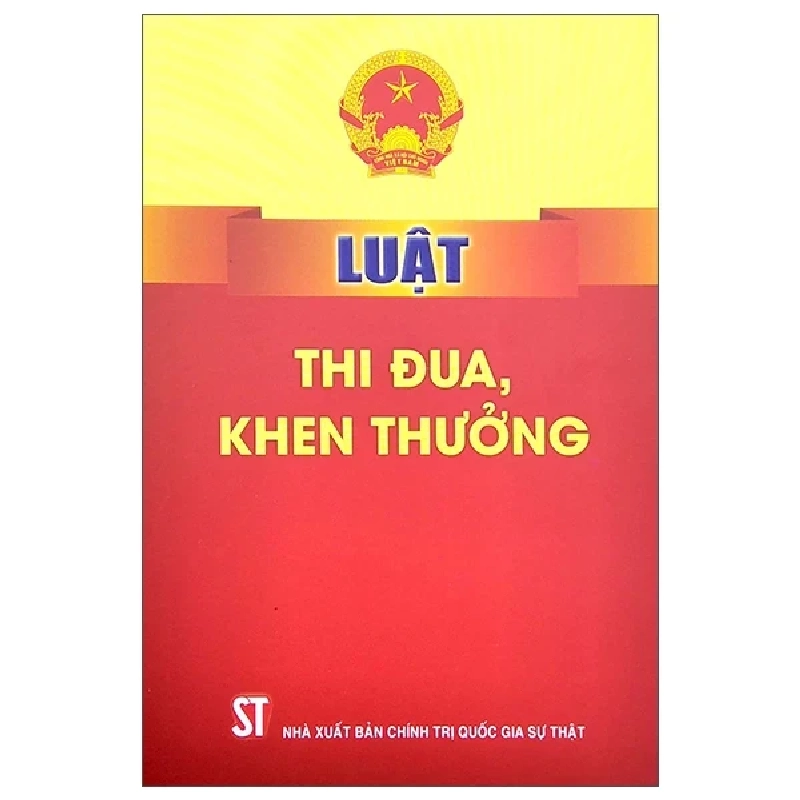 Luật Thi Đua, Khen Thưởng - Quốc Hội 282282