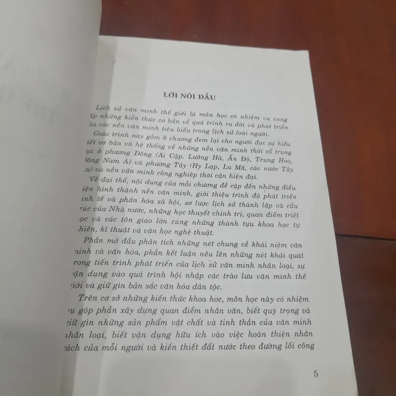 Lịch sử VĂN MINH THẾ GIỚI 574262