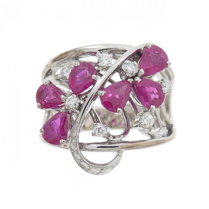 Nhẫn Ruby 750WG 2.06CT - Hàng hiệu Chính hãng 848339