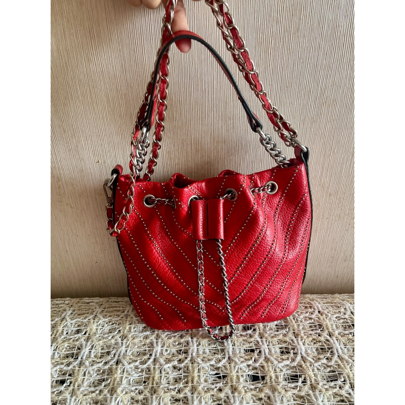 Túi bucket đỏ 525247