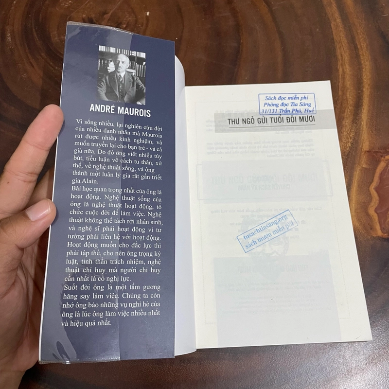 II Tựa sách: Thư Ngỏ Gửi Tuổi Đôi Mươi - ANDRÉ MAUROIS - Nguyễn Hiến Lê (Dịch) - 2018 463553