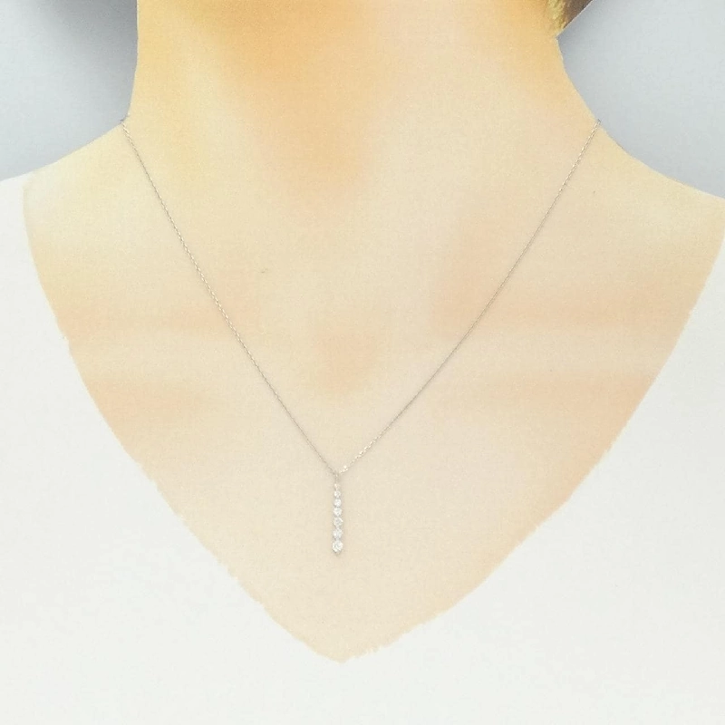 Dây chuyền kim cương PT900/PT850 0.18CT - Hàng hiệu Chính hãng 862277