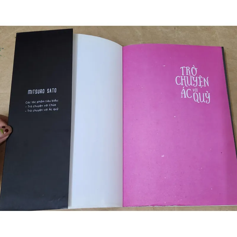 TRÒ CHUYỆN VỚI ÁC QUỶ, tác giả: Mitsuro Sato 706276