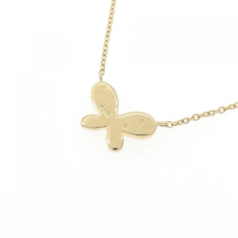 K18YG Bướm Kim Cương Dây Chuyền - Hàng hiệu Chính hãng 859683